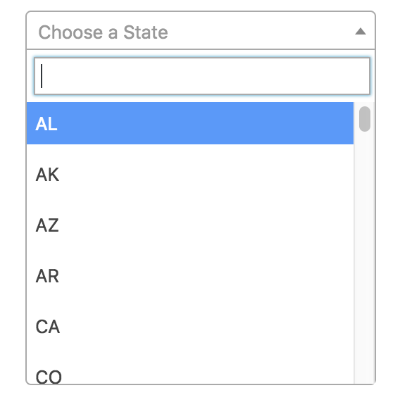 Select2 Example